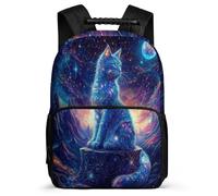 TPISLI Cat School Bag for Kids and Teens Primary School Kawaii Kitten Backpack Primary Age 6-11 Girls, Adjustable Straps Padded Back Short Trips