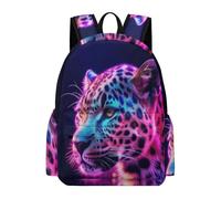 TPISLI Cheetah Daypack Girls Year 8 Animal Leopard School Backpack Boys Year 7-9 Durable Cool 11.6 Inch Laptop Daypack Secondary School Hiking Travel Daily Carry