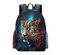 TPISLI Cheetah Design School Bag Boys Girls 8-14 Backpack Animal Rucksack for Study Days, Practical Outdoor Rucksack for Study Days and Travel and Everyday Lessons