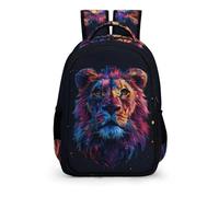 TPISLI Child Lion Backpacks for School Bookbags Animal for Kids Teen Toddler Fashion Daypack Rucksack Travel Laptop Bag