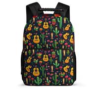 TPISLI Children Cactus Flowers Rucksack Primary Age 6-11 Plants Cacti Backpack for Students Primary Classes, Sturdy Handle Adjustable Straps Travel Daily Use