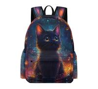 TPISLI Children Cat Pattern School Backpack Boys Girls Primary School Years 3-6 Everyday Durable Animal Kitten Back pack for Autumn Trip Travel Holiday Gift, Large Capacity