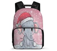TPISLI Children Cute Elephant Motif School Bag 7-11 Year Olds, Animal Backpack for Children, Durable Rucksack, Sturdy Handle, Outdoor Travel, Day Trips
