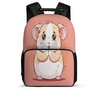 TPISLI Children Girls School Backpack Cute Guinea Pig Rucksack Kid School Back Pack with Animal Bookbag Travel Bag Boys with Side Pocket And Front Zipped Pocket