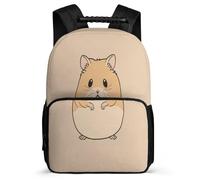 TPISLI Children Girls School Backpack Cute Guinea Pig Rucksack Kid School Back Pack with Animal Bookbag Travel Bag Boys with Side Pocket And Front Zipped Pocket