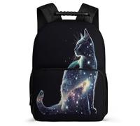 TPISLI Children Kitten Pattern School Backpack Primary Age 6-11 Animal Cat Backpack for Kids and Teens Primary Classes, Soft Felt Details Durable Back to School Gift