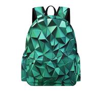 TPISLI Children Marble Pattern School Backpack Boys Girls Primary School Years 3-6 Everyday Durable Teal Turquoise Back pack for Autumn Trip Travel Holiday Gift, Large Capacity