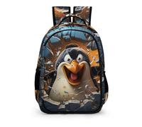 TPISLI Children's Backpack, Schoolbag Animal Penguin With Penguin Print Large Capacity Students Bookbag Rucksack Knapsack for Boys Girls Teen