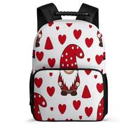 TPISLI Christmas School Backpack for Students Primary Age 6-11 Father Christmas Rucksack for Students Primary Classes, Sturdy Handle Adjustable Straps Outdoor Day Trips