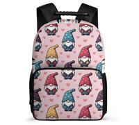 TPISLI Christmas School Backpack School Years 1-4 for Students 7-11 Year Olds Father Christmas Daypack Girls Boys, Sturdy Handle Durable Travel Daily Use