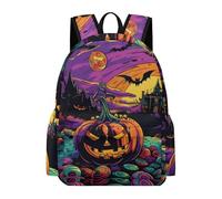 TPISLI Christmas Theme Backpack Boys Girls 8-12 Years School Bag Colorful Rucksack for Daily Classes, Lightweight 11.6 Inch Laptop Daypack for Books, Lessons and Travel