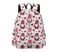 TPISLI Christmas Theme Daypack Students Ages 12-16 Father Christmas School Backpack Boys Year 10 Trendy Modern 15.6 Inch Laptop Rucksack Secondary School Hiking Travel