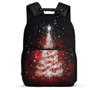 TPISLI Christmas Tree School Bag for Students Age 7-12 Christmas Theme School Bag for Boys Girls Primary Classes, Padded Back Sturdy Handle Outdoor Day Trips