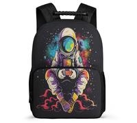 TPISLI Cute Backpack Astronaut Bookbag, School Bag Spaceman Rucksack for Boy Girl, Kids Backpack 7-12 Years Old for Travel Take A Walk