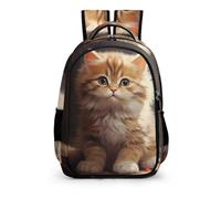TPISLI Cute Cat Backpack with Personalized Animal Cat Cute Rucksack Toddler Backpack for Girls Children Schoolbag