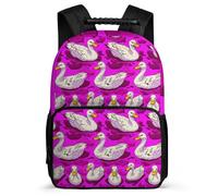 TPISLI Cute Duck School Backpack for Kids and Teens Age 5-10 Animal Theme Backpack for Kids and Teens School Years 1-4, Durable Side Pockets Short Trips