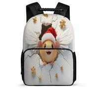 TPISLI Cute Guinea Pig School Backpack for Kids and Teens Junior School Dutch Pig Backpack Primary Age 6-11 Boys Girls, Adjustable Straps Sturdy Handle Outdoor Day Trips