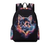 TPISLI Cute Kitten Backpack Teens Age 13 Cat School Backpack Kids Year 5-7 Cool 11.6 Inch Laptop Daypack Outdoor Day Trips Back to School Gift Everyday Use