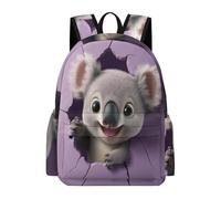 TPISLI Cute Koala Daypack Girls Age 11 Animal Koala Rucksack Students Year 10 Modern Durable Spring Outing Backpack Outdoor Day Trips Back to School Gift