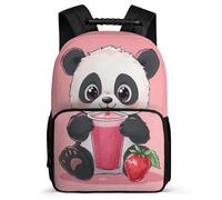TPISLI Cute Panda School Backpack for Girls Primary Classes Kawaii Animal Daypack 7-11 Year Olds Boys Girls, Lightweight Adjustable Straps Birthday Gift
