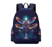 TPISLI Dragonflie Bookbag Kids Age 10-14 Insects Motif Book Bag Boys 10-14 Year Olds Modern Durable 14 Inch Laptop Rucksack Secondary School Hiking Travel Daily Carry