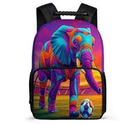 TPISLI Elephant Pattern Backpack for Girls Boys School Years 2-5, Animal Rucksack for Kids, Lightweight School Bag, 1680D Fabric, Primary Classes, Daily Essentials