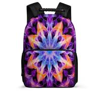 TPISLI Flowers Rucksack for Girls Boys Primary Age 6-11 Plant Floral Rucksack for Kids and Teens Junior School, 1680D Fabric Soft Felt Details Birthday Gift