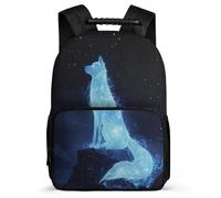 TPISLI Fox Design Backpack for Kids and Teens Age 5-10 Animal Motif Rucksack for Boys Girls Junior School, Adjustable Straps Soft Felt Details Daily Essentials