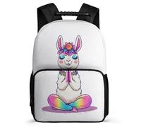 TPISLI Funny Alpaca Daypack for Kids Primary School, Llama Design Backpack 6-11 Years, Durable School Bag, Soft Felt Details, Short Trips, Everyday Use