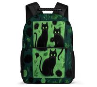 TPISLI Funny Kittens Motif Rucksack for Kids and Teens 7-11 Year Olds Cat Animal Backpack for Boys Girls Junior School, Sturdy Handle 1680D Fabric Short Trips