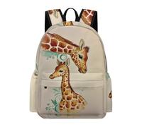 TPISLI Giraffe Backpack Girls Year 8 Animal School Bag Teens Year 9 Trendy Modern 11.6 Inch Laptop Daypack Secondary School Hiking Travel Outdoor Gift Everyday Use