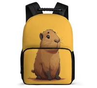 TPISLI Girls Backpack Guinea Pig Bag for Elementary School Boy Schoolbag Cute Little Animal Back Pack Travel Casual Daypack 15.7 Inch with Adjustable Shoulder Straps
