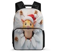 TPISLI Girls Boys Cute Dutch Pig Backpack for School, Guinea Pig Rucksack for 5 to 10 Years, Sturdy Book Bag, Sturdy Handle, Outdoor Travel, Day Trips