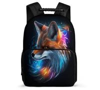 TPISLI Girls Laptop Wolf Backpack Kids Primary School Bag Animal Wolve Rucksack Casual Daypack Outdoor Teens Bookbag Boy