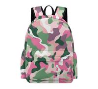 TPISLI Girls School Bag Camouflage Boys Backpack Age 7-13 Rucksack Camo Printed for Study Days, Fashion 11.6 Inch Laptop Daypack for Books, Lessons and Travel and Daily Book Carry