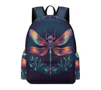 TPISLI Girls School Bag Dragonfly Boys Backpack Year 3-6 Rucksack Insect for Year 3-6 Study, Stylish Travel Bag for Books and Outdoor Use and Daily Book Carry