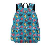 TPISLI Graduation Bookbag Children Age 9 United Kingdom Flag School Backpack Boys Year 4 Fashion 14 Inch Laptop Backpack Secondary School Outdoor Travel Travel Use