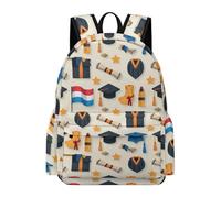 TPISLI Graduation Bookbag Students Year 4 Netherlands Flag School Bag Girls Year 6 Fashion Lightweight Outdoor Travel Daypack Junior School Daily Use Outdoor Gift