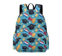 TPISLI Graduation Daypack Girls Age 11 Netherlands Flag Backpack Teens 7-11 Year Olds Trendy Modern Spring Outing Backpack Junior School Hiking Day Trips School Gift