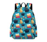 TPISLI Graduation Daypack Girls Age 8 Graduation Season Book Bag Boys Age 16 Durable Lightweight 15.6 Inch Laptop School Backpack School Years 3-6 Daily Use Everyday Use