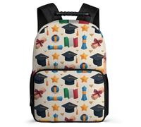 TPISLI Graduation School Backpack for Children School Years 1-4 Italy Flag Bookbag 7-11 Year Olds Students, Adjustable Straps Padded Back Outdoor Day Trips