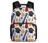 TPISLI Graduation Season School Backpack for Girls Primary Classes Graduation Daypack 7-11 Year Olds Boys Girls, Lightweight Adjustable Straps Birthday Gift