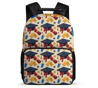 TPISLI Graduation Season School Backpack for Students Year 2-5 Graduation Rucksack Ages 6-10 Kids and Teens, Soft Felt Details Padded Back Daily Essentials