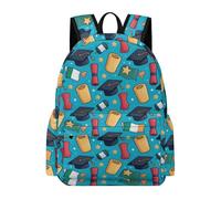 TPISLI Graduation Theme Bookbag Children Year 5 Irish Flag Rucksack Boys Age 16 Modern Trendy 15.6 Inch Laptop School Backpack Primary School Travel Daily Use Travel Use