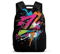 TPISLI Graffiti Daypack School Years 1-4 for Kids and Teens Primary Age 6-11 Colourful Rucksack Students, Durable Soft Felt Details Birthday Gift