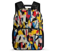 TPISLI Graffiti Rucksack for Kids Primary School Colourful Bookbag Primary Age 6-11 Students, Adjustable Straps Sturdy Handle Back to School Gift