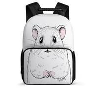 TPISLI Guinea Pig Backpack for Kids and Teens Primary Age 6-11 Cute Animal Backpack for Boys Girls Year 3-6, Durable Adjustable Straps Back to School Gift