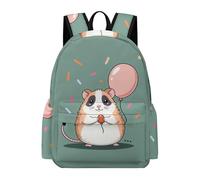 TPISLI Guinea Pig School Backpack Girls Age 11 Cute Animal Rucksack Kids Year 5-7 Modern Durable 11.6 Inch Laptop Daypack Secondary School Outdoor Travel Daily Carry