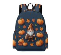 TPISLI Halloween Theme Print Daypack Students Ages 12-16 Autumn Theme Rucksack Kids Year 6 Lightweight Durable 11.6 Inch Laptop Daypack School Years 3-6 Daily Use Daily Carry