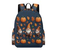 TPISLI Halloween Theme Print Rucksack Students Year 4 Autumn Theme Daypack Girls Year 6 Trendy Modern Autumn Trip School Bag Primary School Travel Daily Use Everyday Use